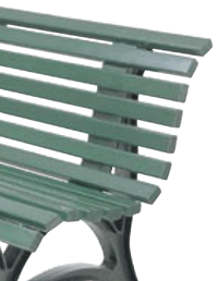 Courtsider Deluxe Bench Curved for Comfort