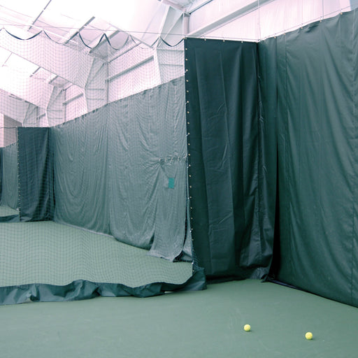 Tennis Court Vinyl Curtains and Protective Padding